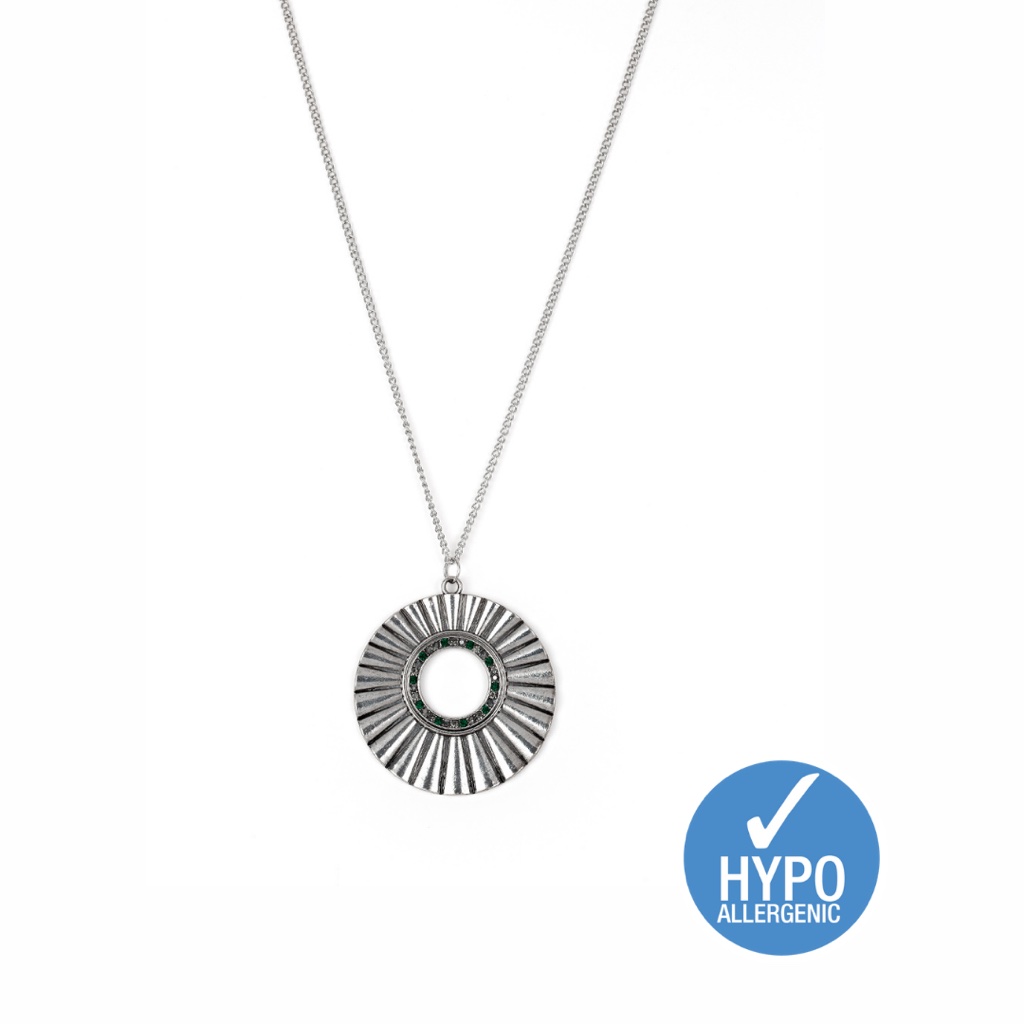 80% Off Round Rippled Necklace